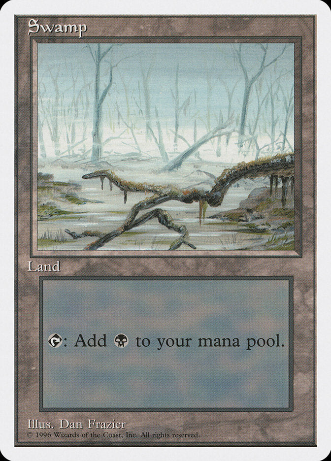 Swamp (White Fog in Center) [Introductory Two-Player Set] MTG Single Magic: The Gathering | Red Claw Gaming