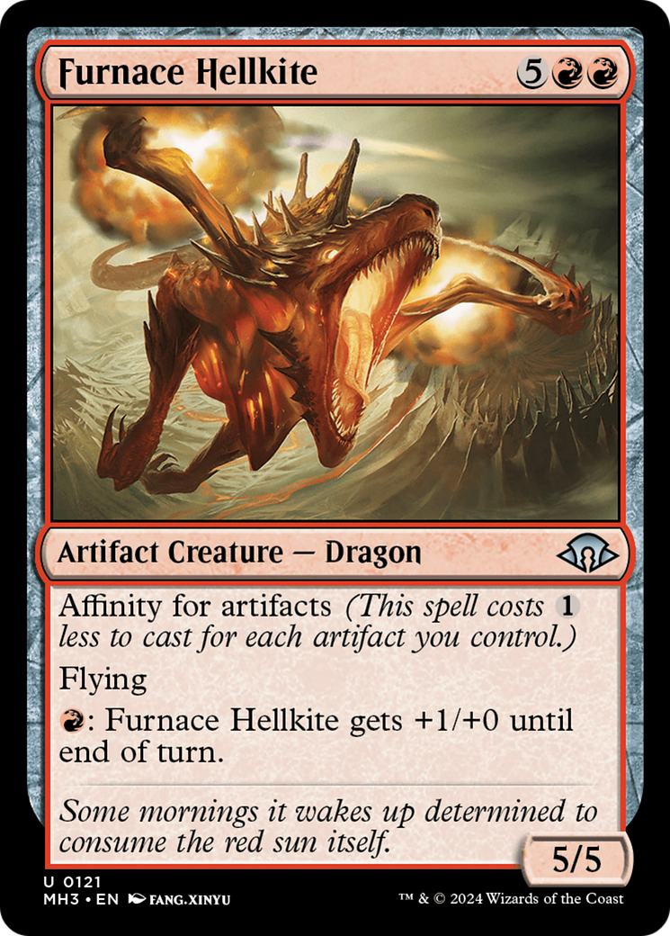 Furnace Hellkite [Modern Horizons 3] MTG Single Magic: The Gathering    | Red Claw Gaming