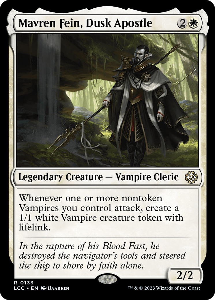 Mavren Fein, Dusk Apostle [The Lost Caverns of Ixalan Commander] MTG Single Magic: The Gathering | Red Claw Gaming