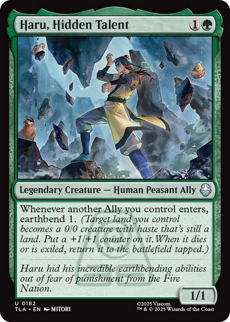 Haru, Hidden Talent [Avatar: The Last Airbender] MTG Single Magic: The Gathering | Red Claw Gaming