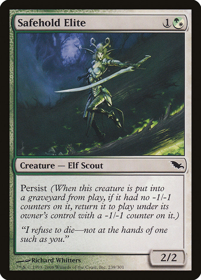 Safehold Elite [Shadowmoor] MTG Single Magic: The Gathering | Red Claw Gaming