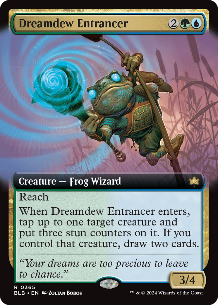Dreamdew Entrancer (Extended Art) [Bloomburrow] MTG Single Magic: The Gathering | Red Claw Gaming