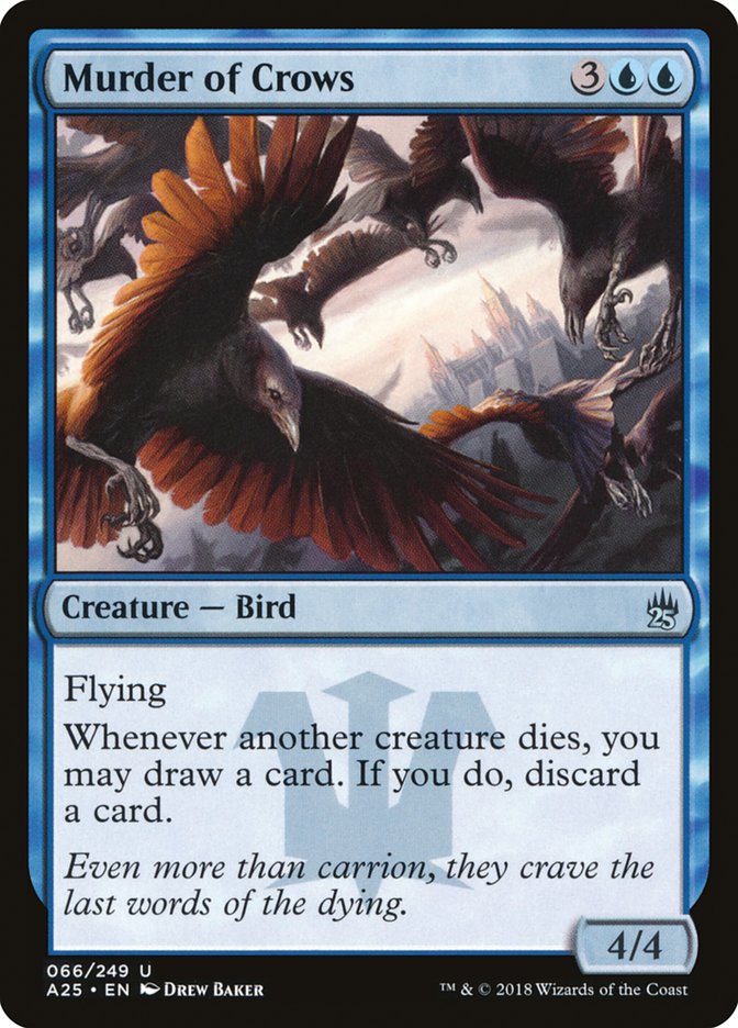 Murder of Crows [Masters 25] MTG Single Magic: The Gathering | Red Claw Gaming