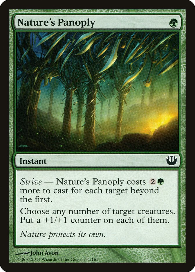 Nature's Panoply [Journey into Nyx] MTG Single Magic: The Gathering | Red Claw Gaming