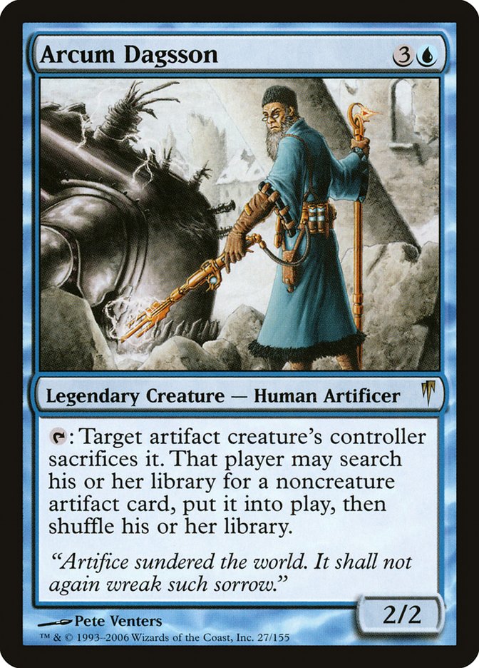 Arcum Dagsson [Coldsnap] MTG Single Magic: The Gathering | Red Claw Gaming