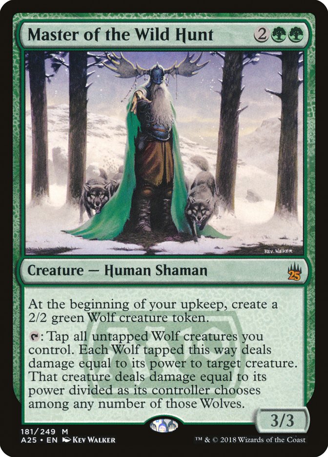 Master of the Wild Hunt [Masters 25] MTG Single Magic: The Gathering | Red Claw Gaming