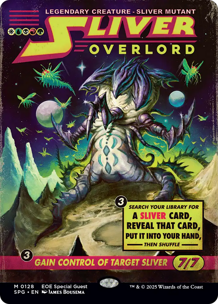 Sliver Overlord (Showcase) [Edge of Eternities Special Guests] MTG Single Magic: The Gathering | Red Claw Gaming