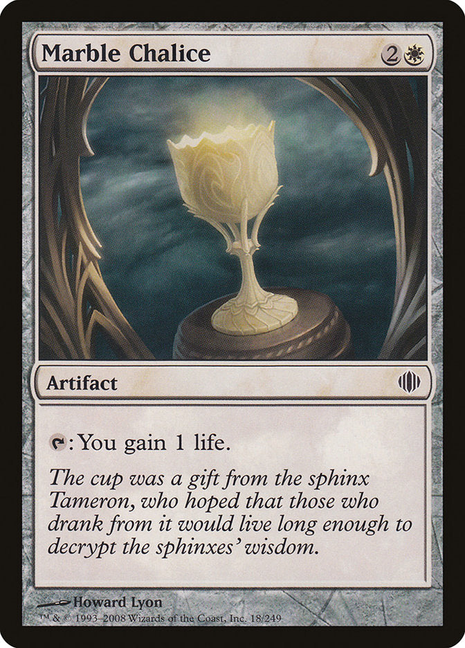 Marble Chalice [Shards of Alara] MTG Single Magic: The Gathering | Red Claw Gaming