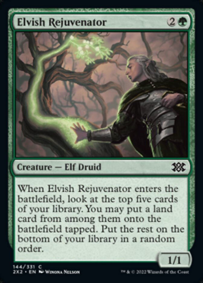 Elvish Rejuvenator [Double Masters 2022] MTG Single Magic: The Gathering    | Red Claw Gaming