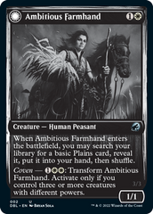 Ambitious Farmhand // Seasoned Cathar [Innistrad: Double Feature] MTG Single Magic: The Gathering | Red Claw Gaming
