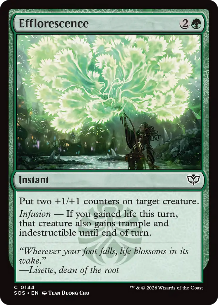 Efflorescence [Secrets of Strixhaven] MTG Single Magic: The Gathering | Red Claw Gaming