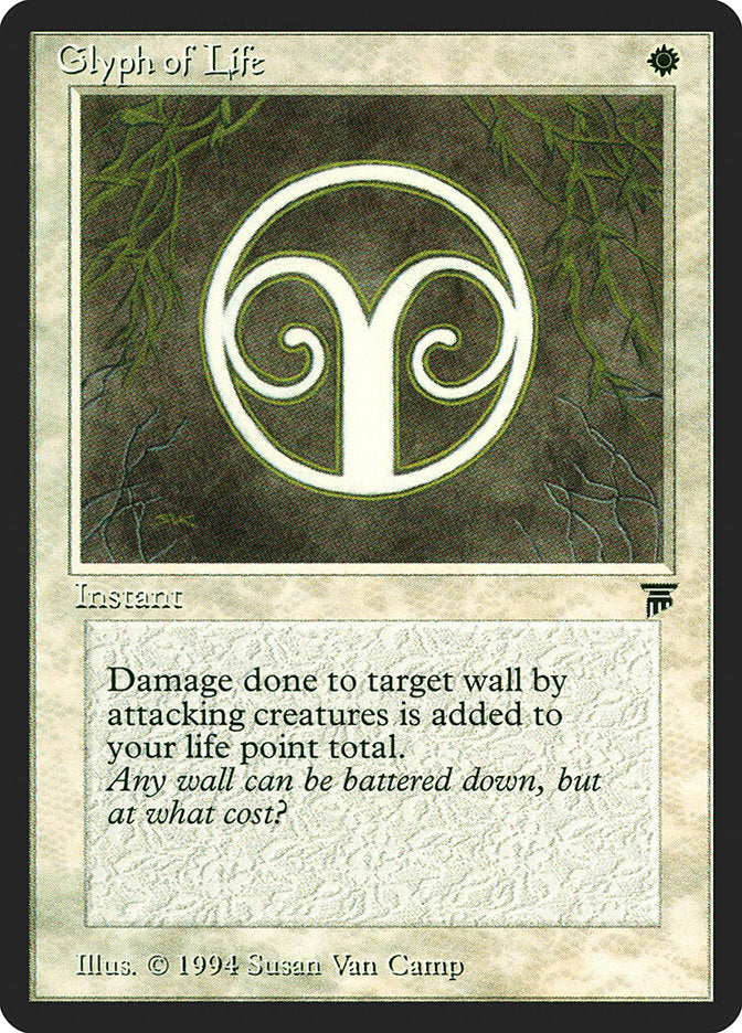 Glyph of Life [Legends] MTG Single Magic: The Gathering | Red Claw Gaming