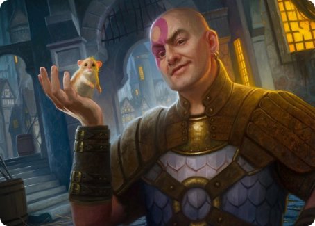 Minsc, Beloved Ranger Art Card [Dungeons & Dragons: Adventures in the Forgotten Realms Art Series] MTG Single Magic: The Gathering | Red Claw Gaming