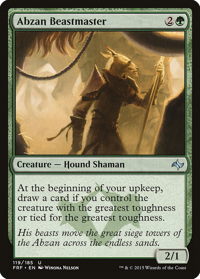 Abzan Beastmaster [Fate Reforged] MTG Single Magic: The Gathering | Red Claw Gaming