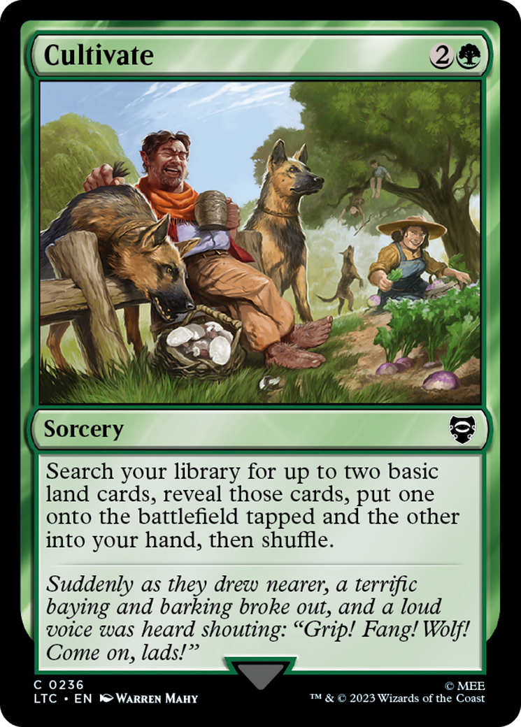 Cultivate [The Lord of the Rings: Tales of Middle-Earth Commander] MTG Single Magic: The Gathering | Red Claw Gaming