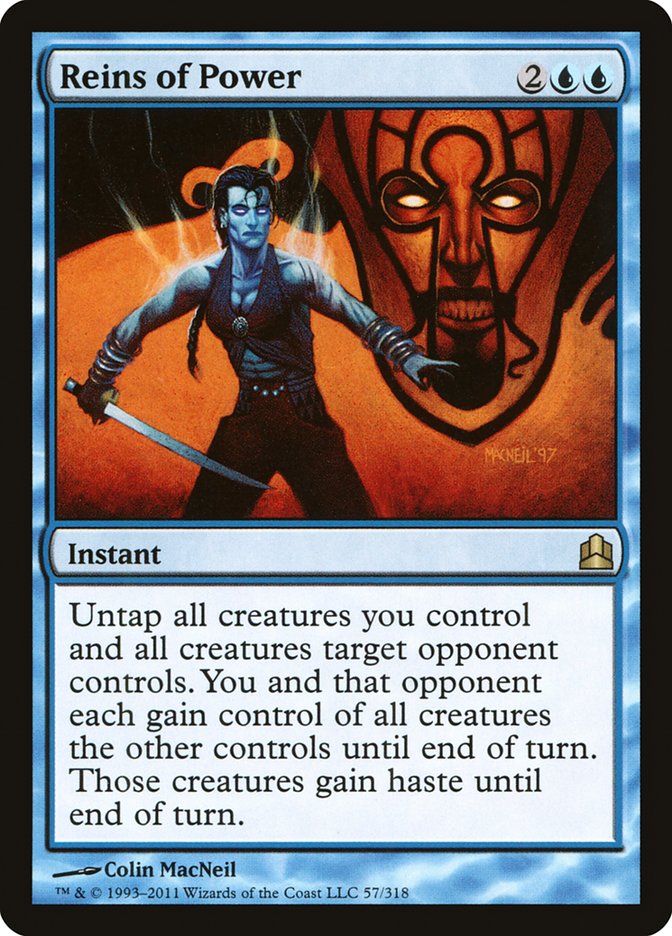 Reins of Power [Commander 2011] MTG Single Magic: The Gathering | Red Claw Gaming