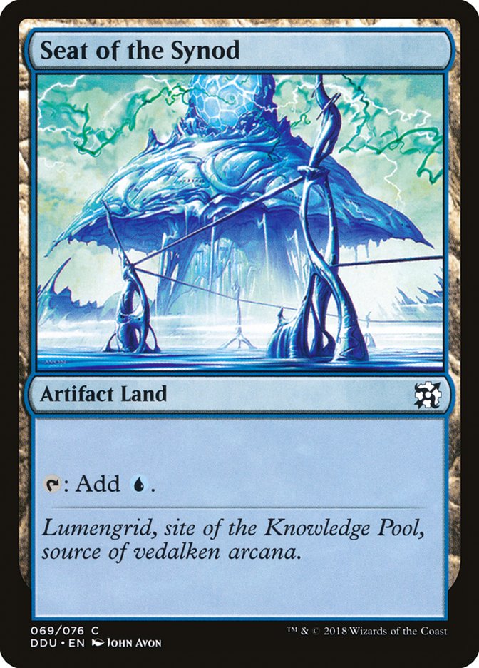 Seat of the Synod [Duel Decks: Elves vs. Inventors] MTG Single Magic: The Gathering | Red Claw Gaming