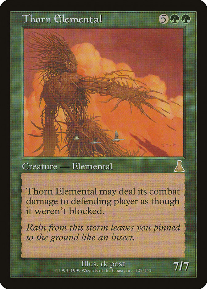 Thorn Elemental [Urza's Destiny] MTG Single Magic: The Gathering | Red Claw Gaming