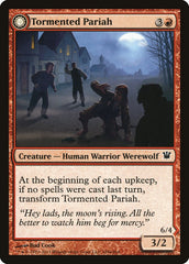 Tormented Pariah // Rampaging Werewolf [Innistrad] MTG Single Magic: The Gathering | Red Claw Gaming