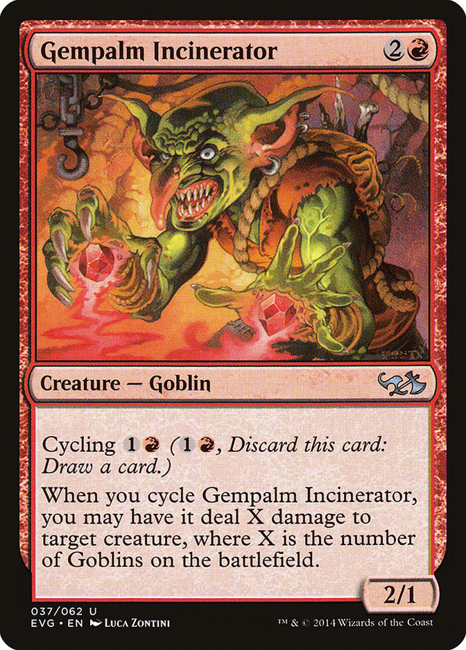 Gempalm Incinerator (Elves vs. Goblins) [Duel Decks Anthology] MTG Single Magic: The Gathering | Red Claw Gaming