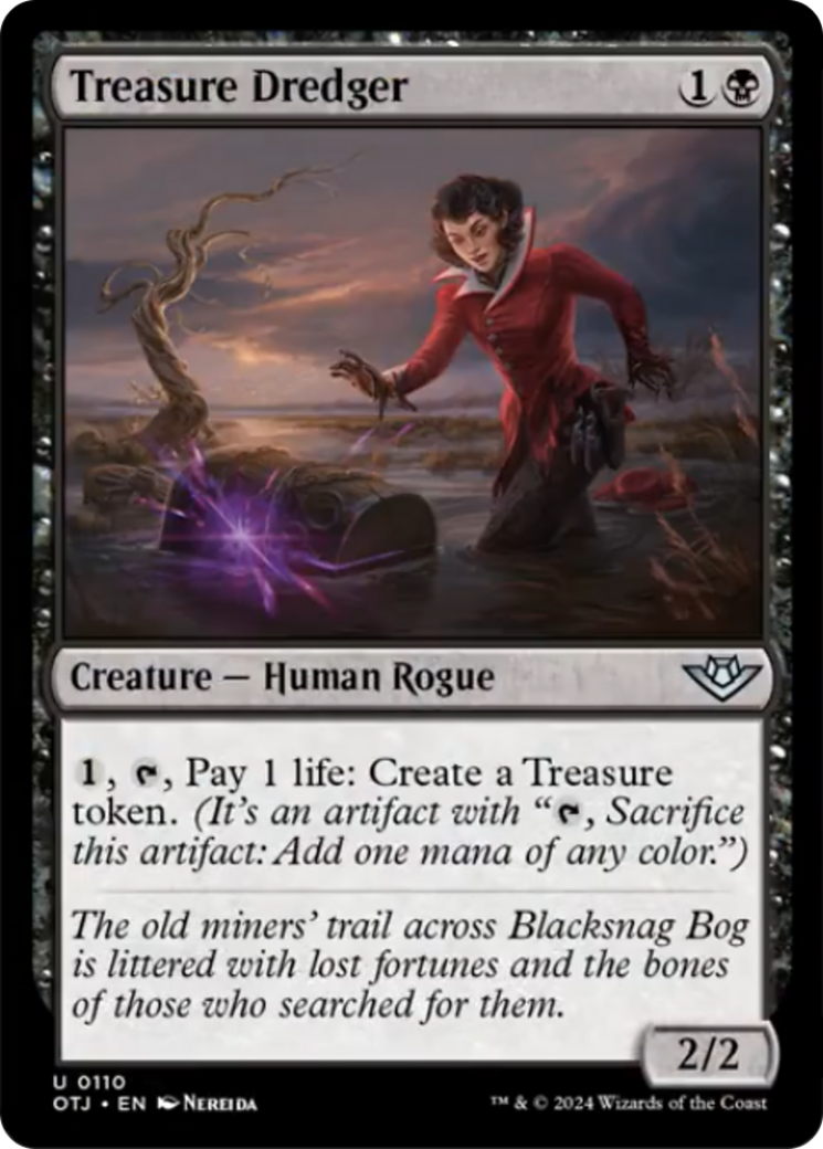 Treasure Dredger [Outlaws of Thunder Junction] MTG Single Magic: The Gathering | Red Claw Gaming