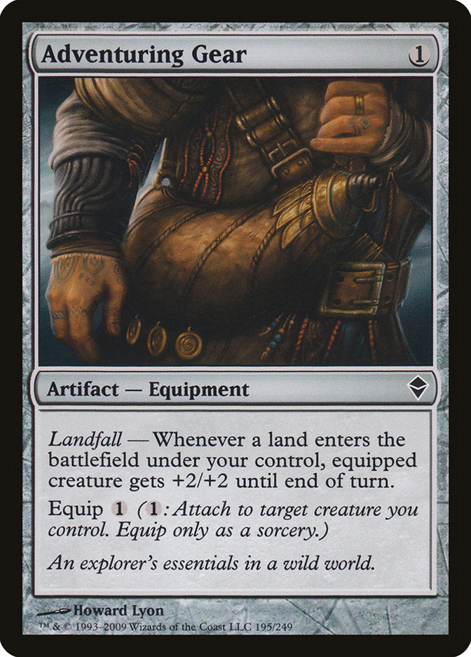 Adventuring Gear [Zendikar] MTG Single Magic: The Gathering | Red Claw Gaming