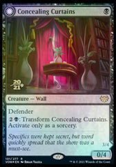 Concealing Curtains // Revealing Eye [Innistrad: Crimson Vow Prerelease Promos] MTG Single Magic: The Gathering | Red Claw Gaming