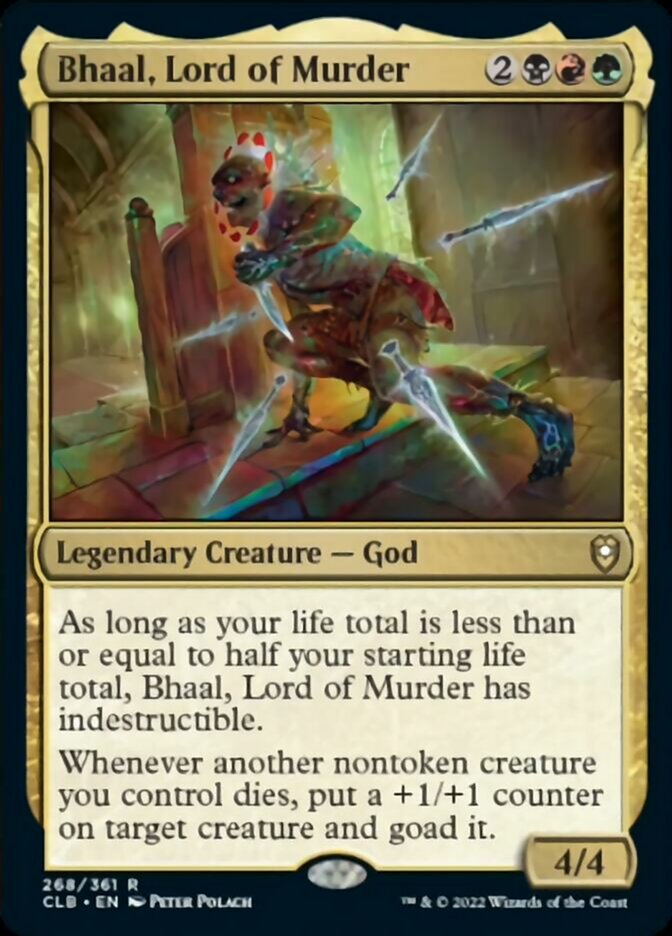 Bhaal, Lord of Murder [Commander Legends: Battle for Baldur's Gate] MTG Single Magic: The Gathering | Red Claw Gaming