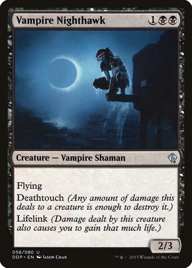 Vampire Nighthawk [Duel Decks: Zendikar vs. Eldrazi] MTG Single Magic: The Gathering | Red Claw Gaming