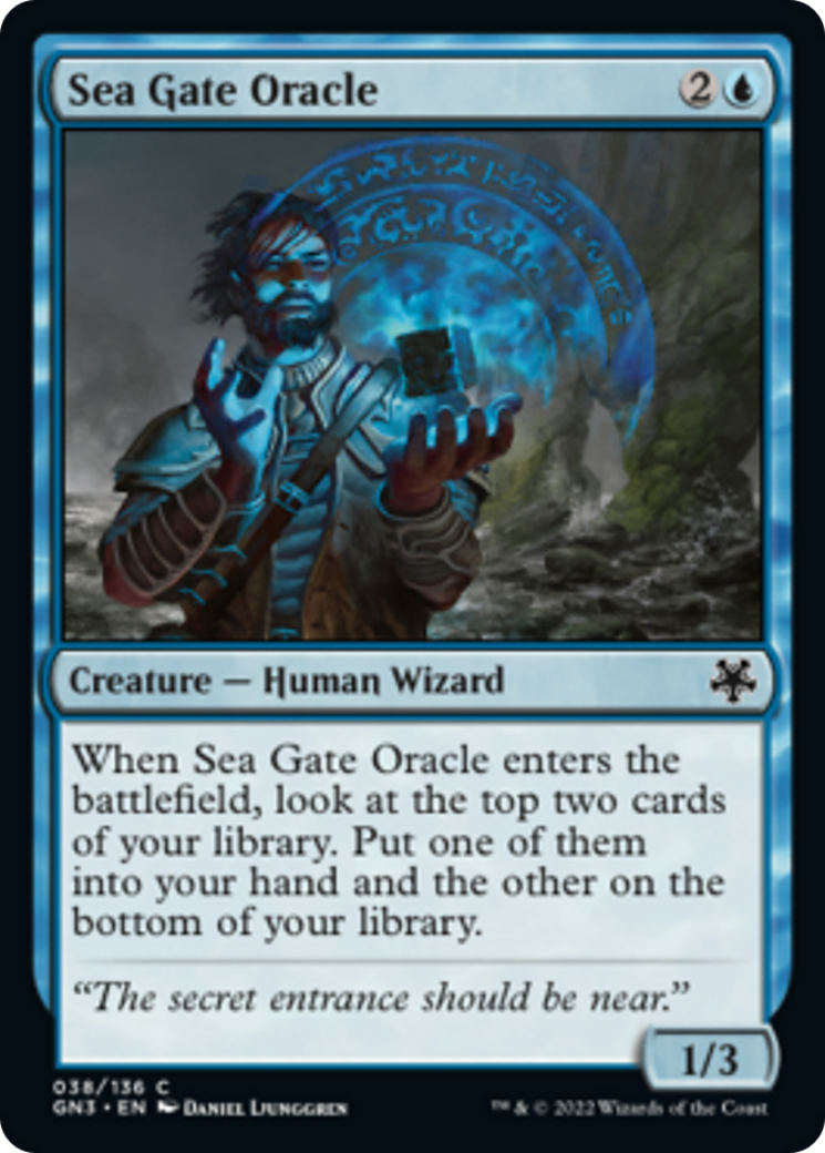 Sea Gate Oracle [Game Night: Free-for-All] MTG Single Magic: The Gathering | Red Claw Gaming