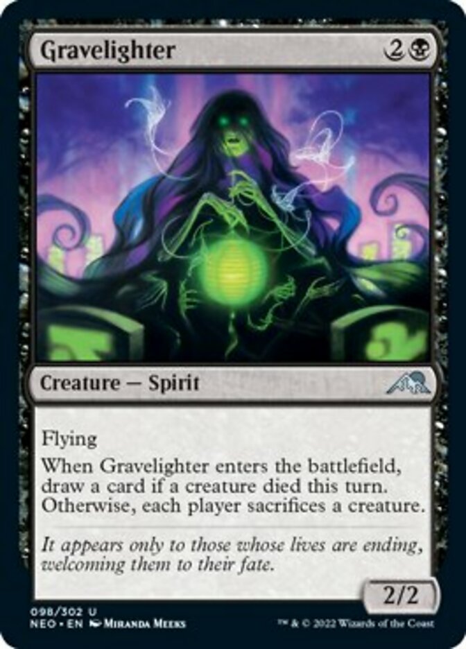 Gravelighter [Kamigawa: Neon Dynasty] MTG Single Magic: The Gathering    | Red Claw Gaming