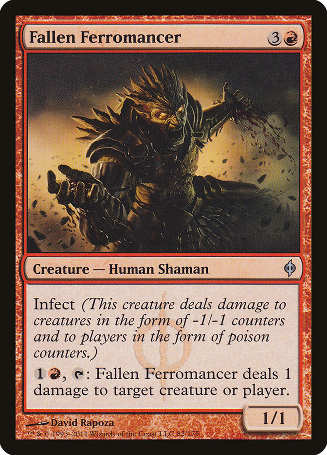 Fallen Ferromancer [New Phyrexia] MTG Single Magic: The Gathering | Red Claw Gaming