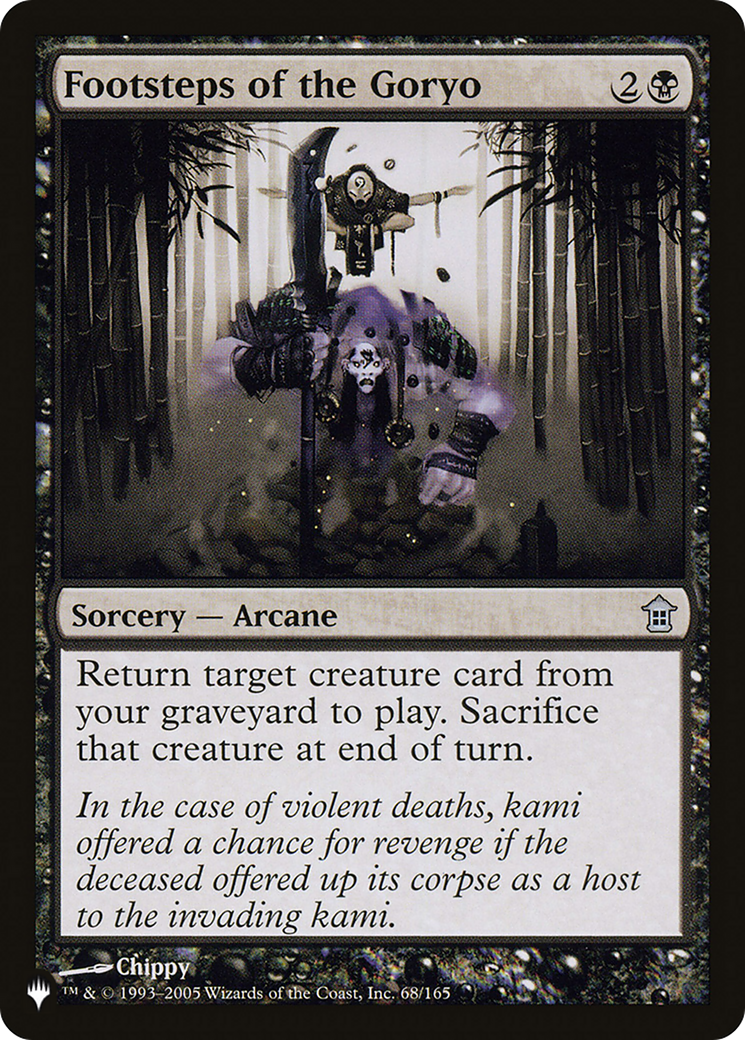 Footsteps of the Goryo [The List] MTG Single Magic: The Gathering | Red Claw Gaming