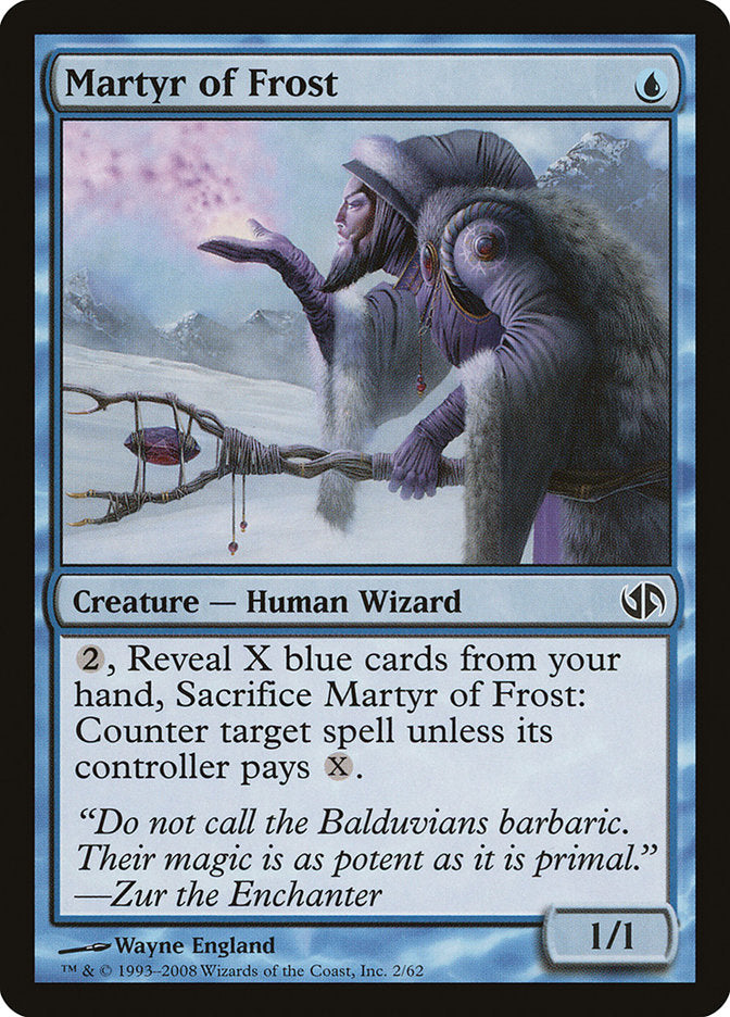 Martyr of Frost [Duel Decks: Jace vs. Chandra] MTG Single Magic: The Gathering | Red Claw Gaming