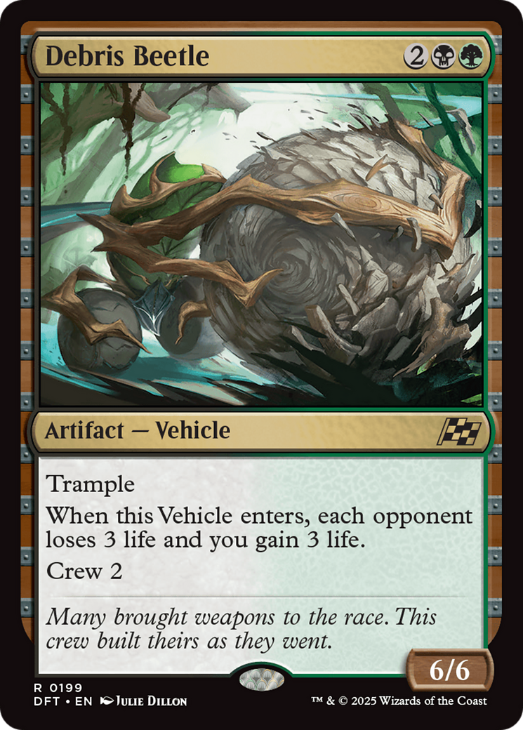 Debris Beetle [Aetherdrift] MTG Single Magic: The Gathering | Red Claw Gaming
