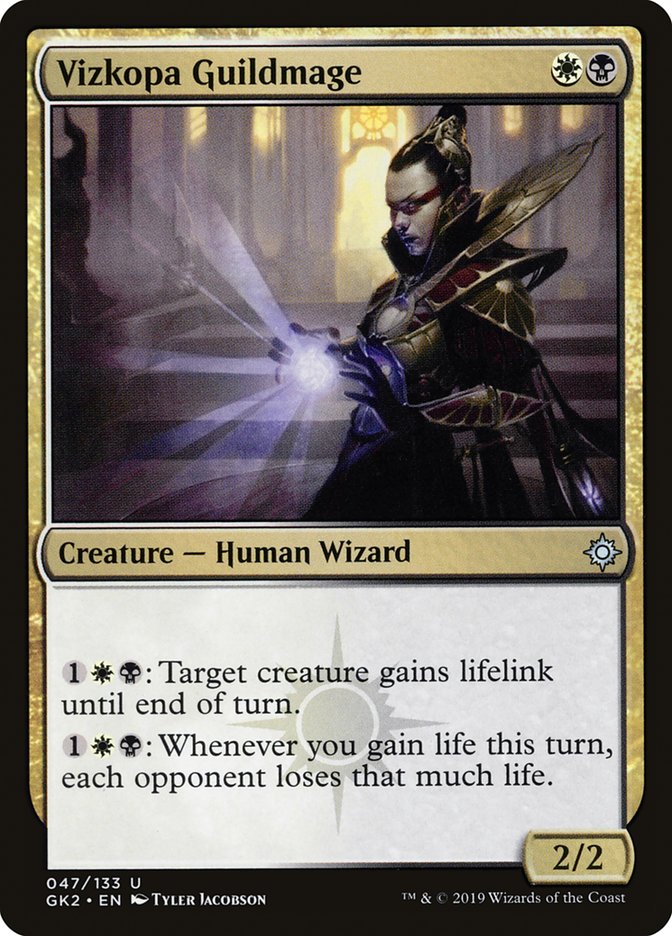Vizkopa Guildmage [Ravnica Allegiance Guild Kit] MTG Single Magic: The Gathering | Red Claw Gaming