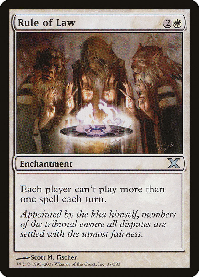 Rule of Law [Tenth Edition] MTG Single Magic: The Gathering | Red Claw Gaming