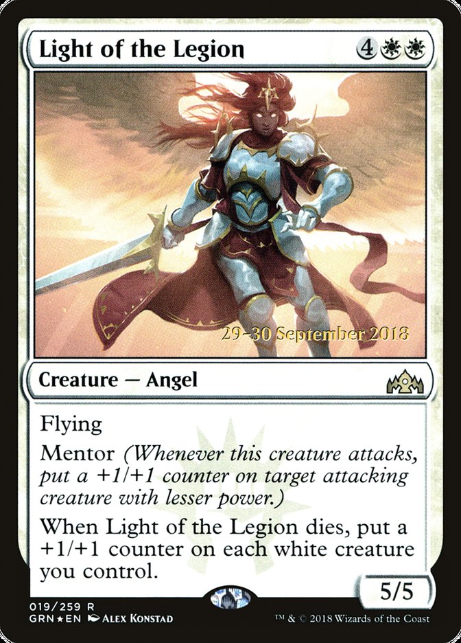 Light of the Legion [Guilds of Ravnica Prerelease Promos] MTG Single Magic: The Gathering | Red Claw Gaming