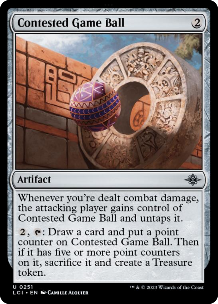 Contested Game Ball [The Lost Caverns of Ixalan] MTG Single Magic: The Gathering    | Red Claw Gaming