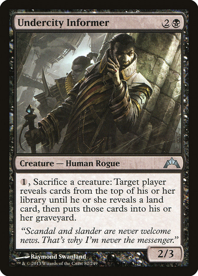 Undercity Informer [Gatecrash] MTG Single Magic: The Gathering | Red Claw Gaming