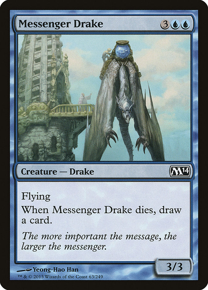 Messenger Drake [Magic 2014] MTG Single Magic: The Gathering | Red Claw Gaming