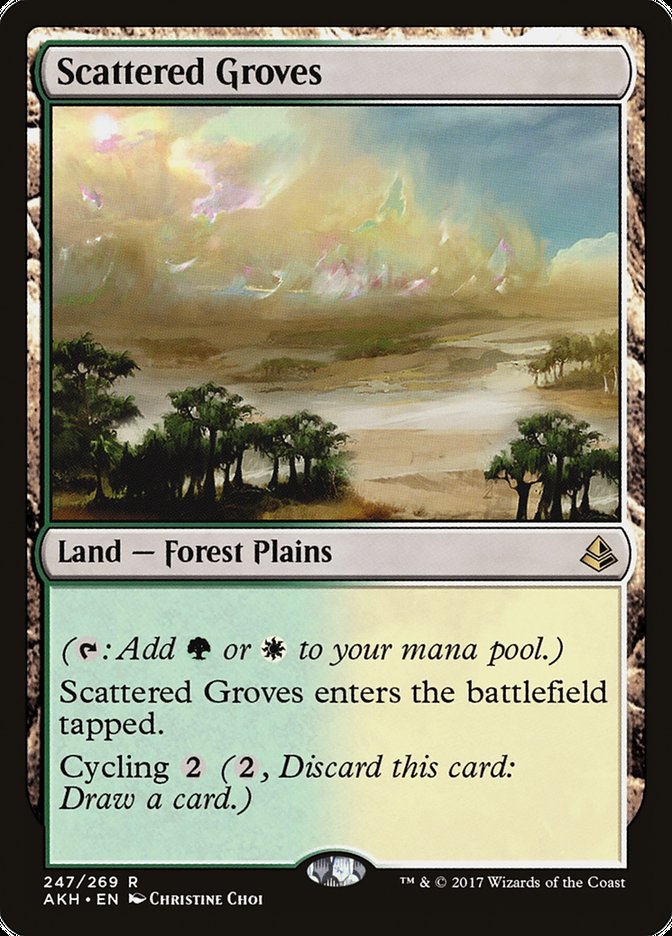Scattered Groves [Amonkhet] MTG Single Magic: The Gathering | Red Claw Gaming