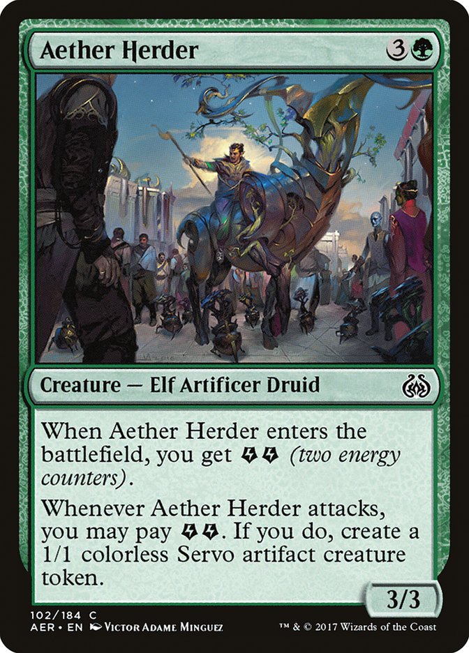 Aether Herder [Aether Revolt] MTG Single Magic: The Gathering | Red Claw Gaming