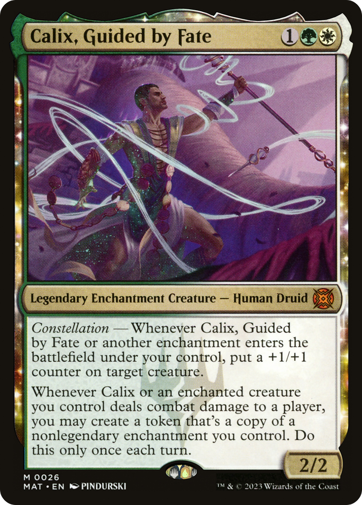 Calix, Guided by Fate [March of the Machine: The Aftermath] MTG Single Magic: The Gathering | Red Claw Gaming