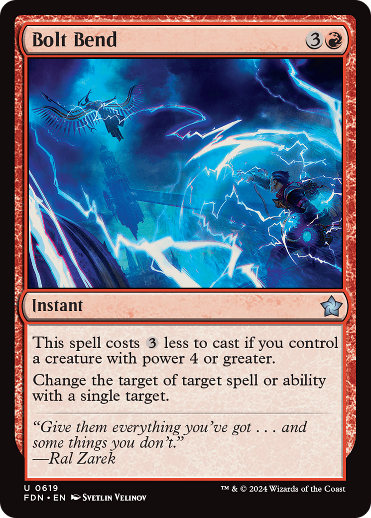 Bolt Bend [Foundations] MTG Single Magic: The Gathering | Red Claw Gaming