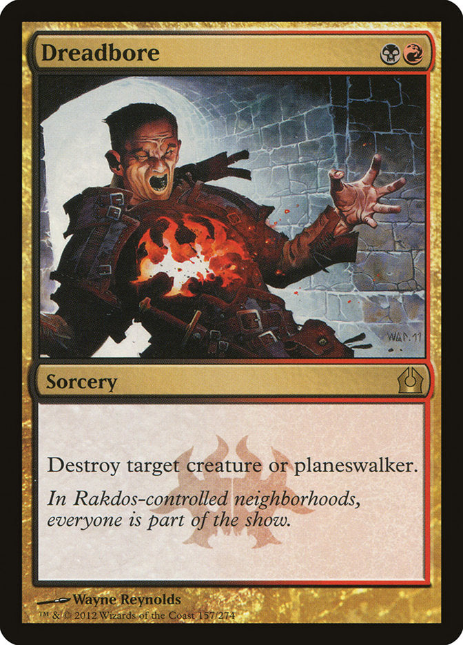 Dreadbore [Return to Ravnica] MTG Single Magic: The Gathering | Red Claw Gaming