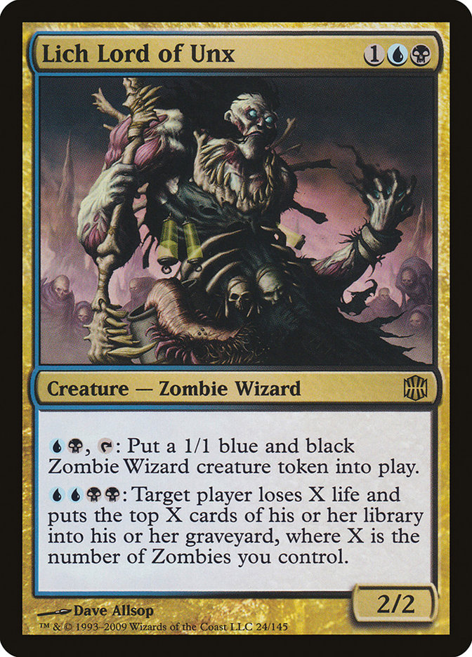 Lich Lord of Unx [Alara Reborn] MTG Single Magic: The Gathering | Red Claw Gaming