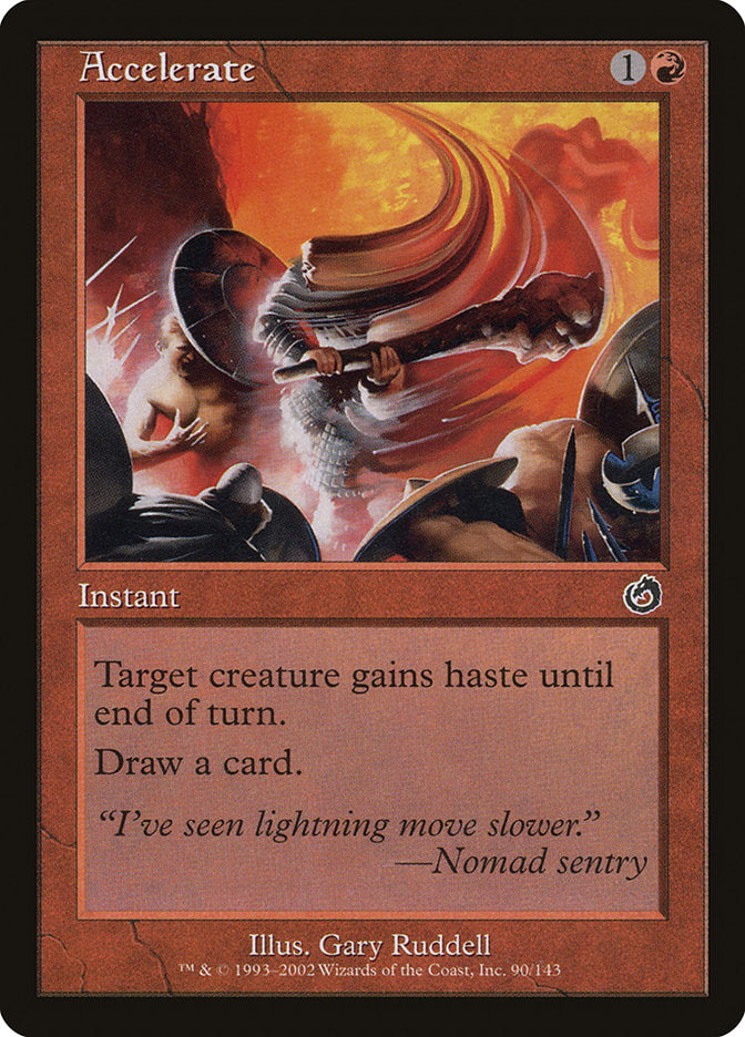 Accelerate [Torment] MTG Single Magic: The Gathering | Red Claw Gaming