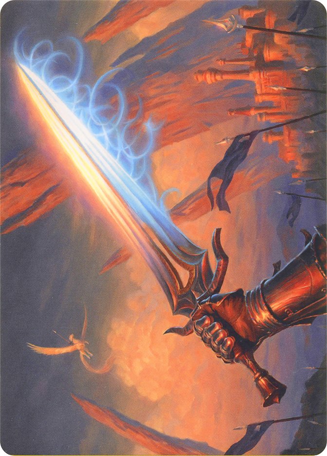 Sword of Truth and Justice // Sword of Truth and Justice [Modern Horizons Art Series] MTG Single Magic: The Gathering | Red Claw Gaming