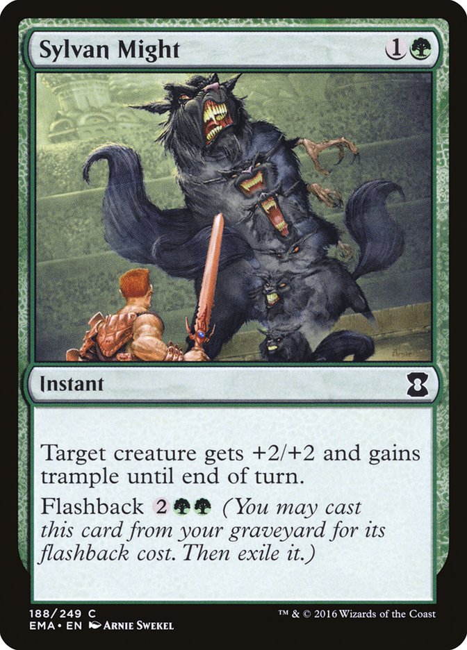 Sylvan Might [Eternal Masters] MTG Single Magic: The Gathering | Red Claw Gaming